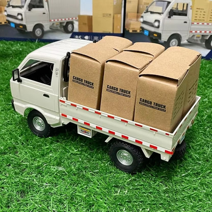 1:10/1:16 Wpl D12 Rc Car Simulation Drift Climbing Truck Led Light Cargo Rc Electric Toy Model for Boys Christmas Surprise Gifts
